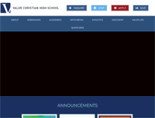 Tablet Screenshot of govalor.com